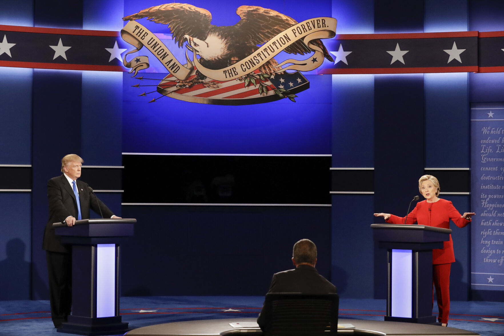 2016: Donald Trump and Hillary Clinton